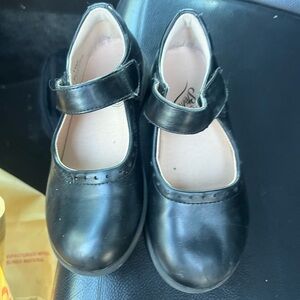 Elegant Black Kids Dress Shoes